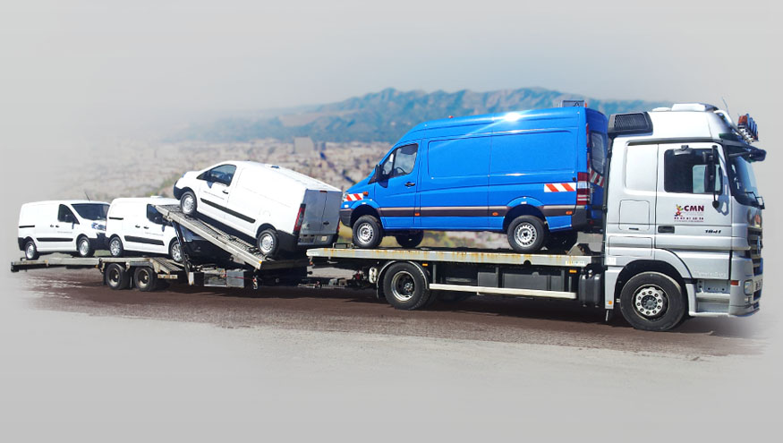 CMN transports : Transport de véhicules et matériels, roulants ou non, convoi exceptionnel, en France et pays limitrophes