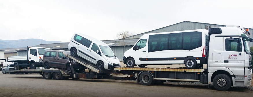 CMN : Transport de véhicules utilitaires